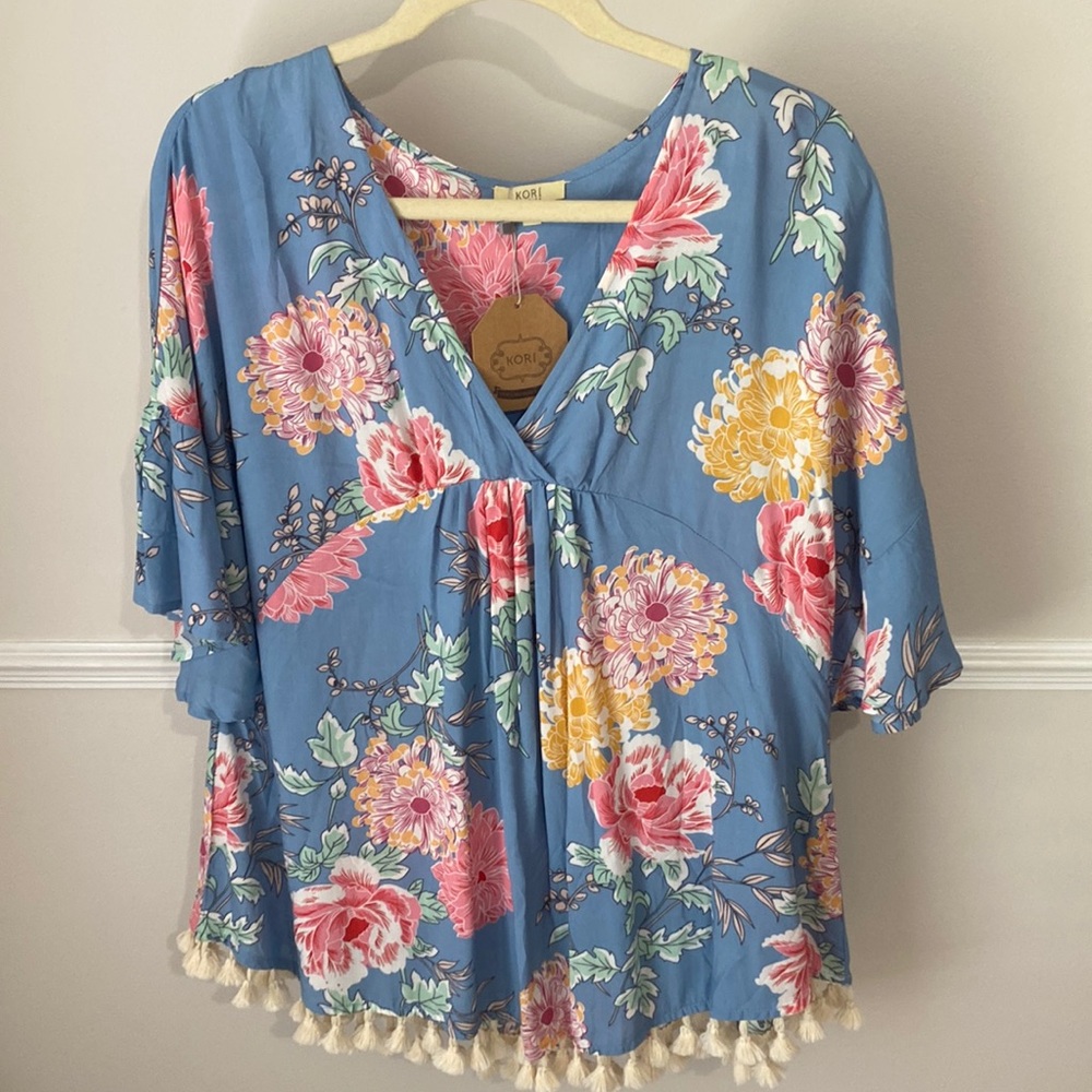 Floral Kori Top